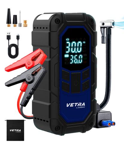 Arrancador de Bateria Inflador Portatil  Vetra by Gadnic 12V Compresor Para Autos - 6
