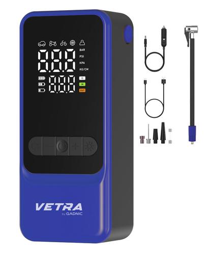 Inflador Portátil Vetra by Gadnic Función Desinflado 150 PSI Con Linterna  - 6