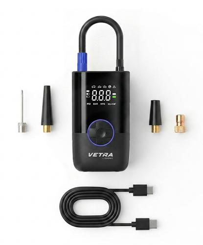 Inflador De Neumáticos Inalámbrico Vetra By Gadnic 150 PSI Recargable Para Auto Y Moto Compresor  - 6