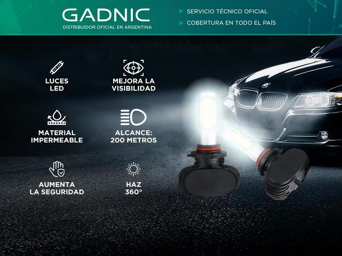 Luces de Auto Gadnic AVHX Faro Led de Alta Potencia - 1