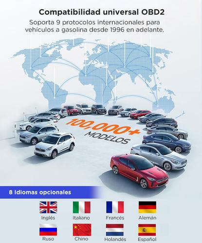 Escaner Automotriz OBD2 V302 Vetra by Gadnic 12V Multimarca Profesional - 4