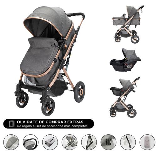 Cochecito Bebes 3 en 1 Mawe by Gadnic Traful  Huevito Travel System - 0