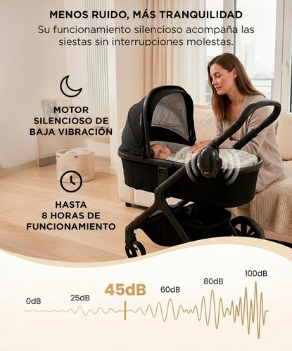 Mecedor Automático Para Cochecito Mawe by Gadnic Bebé Recargable  - 3