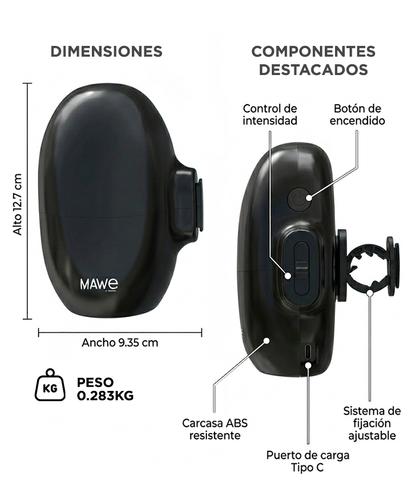 Mecedor Automático Para Cochecito Mawe by Gadnic Bebé Recargable  - 5