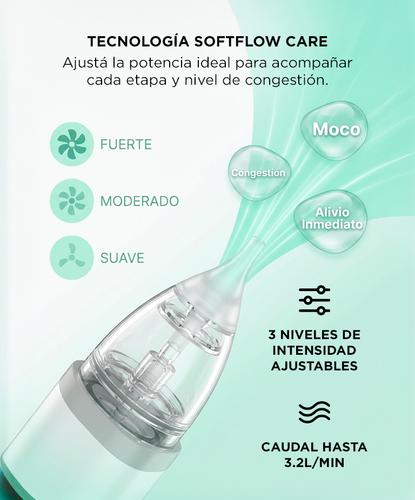 Aspirador Nasal Para Bebés Mawe by Gadnic Eléctrico Recargable  Con Música y Luces - 2