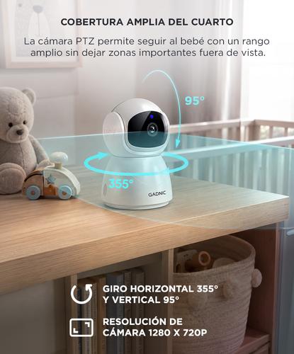 Baby Call Monitor De Bebé Gadnic Pantalla IPS 3.5