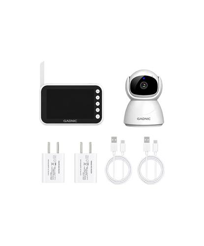 Baby Call Monitor De Bebé Gadnic Pantalla IPS 4.3 Pulgadas Cámara PTZ 720P Visión Nocturna Audio Bidireccional - 6