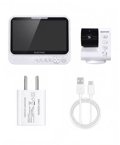 Baby Call Monitor De Bebé Gadnic Pantalla IPS 7 Pulgadas Cámara PTZ 1080P Con App Visión Nocturna - 6