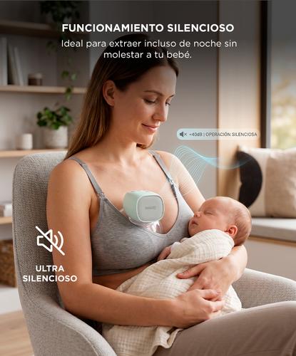 Sacaleches Eléctrico Mawe By Gadnic 9 Niveles 2 Modos Batería 1200 mAh Succión 280 mmHg - 3