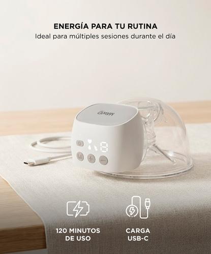 Sacaleches Eléctrico Mawe By Gadnic 9 Niveles 2 Modos Batería 1200 mAh Succión 280 mmHg - 4