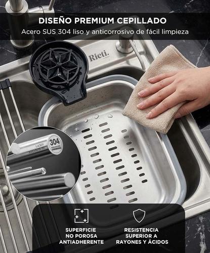 Bacha de Cocina Inteligente Rieti by Gadnic 75 cm Set Completo Acero Inoxidable 304 - 2