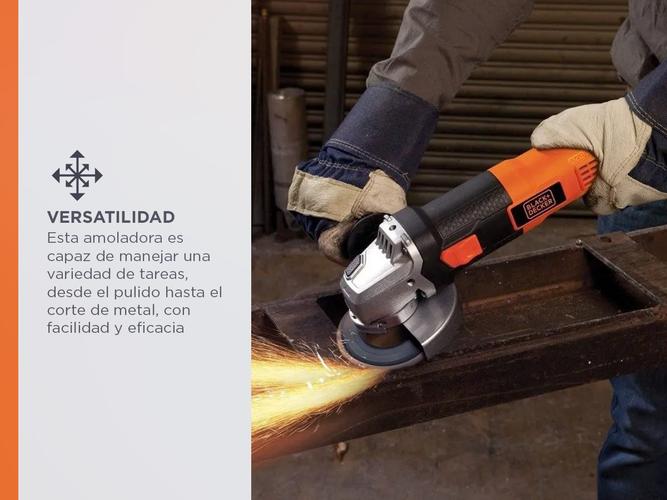 Amoladora Angular Black & Decker 115mm 820W G720N-AR - 2