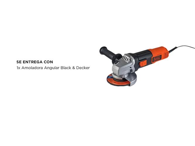 Amoladora Angular Black & Decker 115mm 820W G720N-AR - 5