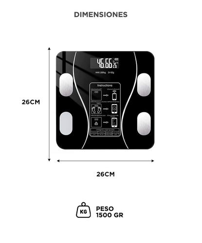 Balanza de Baño Gadnic Digital con APP - 5