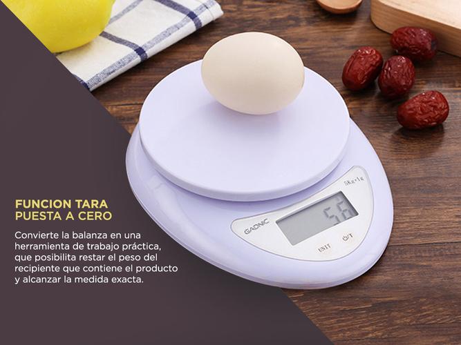 Balanza De Cocina Gadnic G11 1gr a 5kg Digital - 3