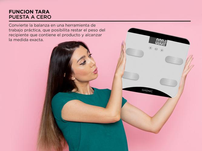 Balanza Digital Gadnic G13 Electrica Control Grasa Usado - 3