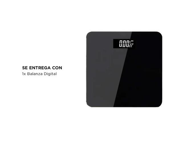 Balanza Digital de Baño Gadnic 180 kg Vidrio Reforzado - 6
