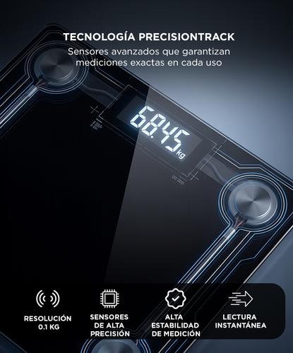 Balanza Digital de Baño Gadnic 180 kg Vidrio Reforzado - 2
