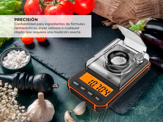 Balanza De Precisión Miligramos Gadnic 0001 Gramos A 50 Gramos Portatil - 2