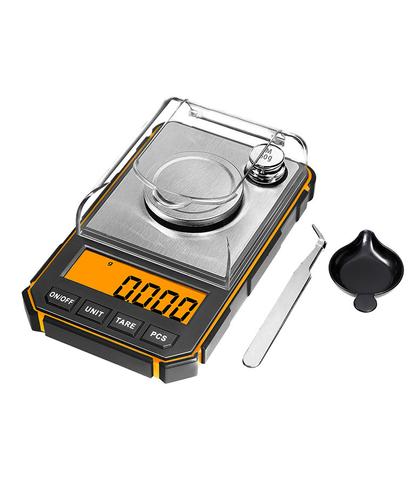 Balanza De Precisión Miligramos Gadnic 0001 Gramos A 50 Gramos Portatil - 6