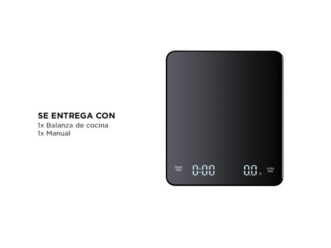 Balanza Digital Gadnic de Cocina Profesional - 4