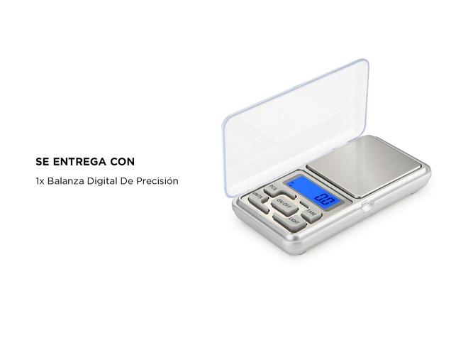 Mini Balanza Portatil Gadnic  Digital 01 A 500 Grs - 4