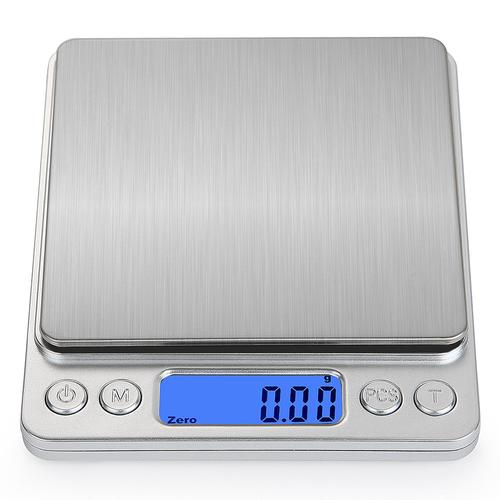 Balanza Digital De Precisión Gadnic De 001 Grs A 500 Grs Con Luz - 0