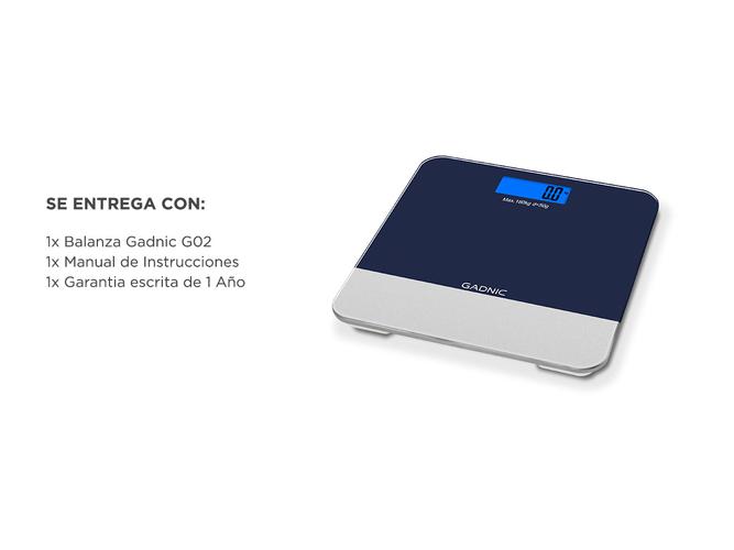Balanza Digital Gadnic G02 Electrica - 5
