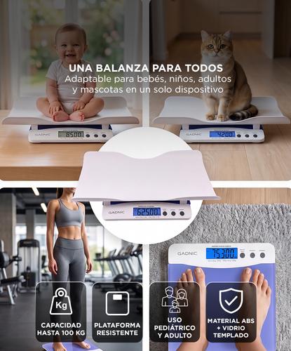 Balanza Pediatrica Gadnic con Pantalla LCD - 4