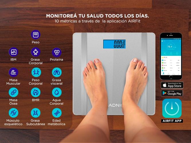 Balanza Digital Gadnic G07 Bluetooth Electrica 180KG - 2