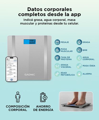 Balanza Digital Gadnic G07 Bluetooth Electrica 180KG - 3