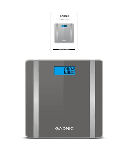Balanza Digital Gadnic G07 Bluetooth Electrica 180KG - 6