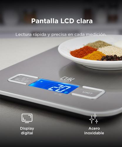 Balanza De Cocina Gadnic Digital Hasta 5 Kg - 3