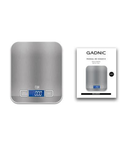 Balanza De Cocina Gadnic Digital Hasta 5 Kg - 5