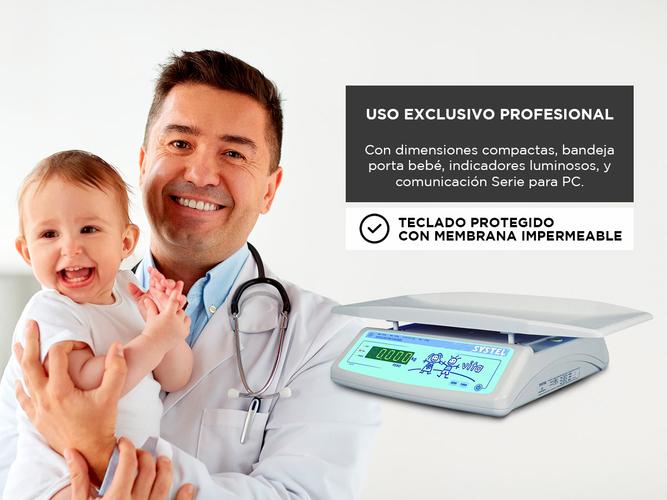 Balanza Digital Systel Pediatrica Vita 20kg Personas Mascotas - 2