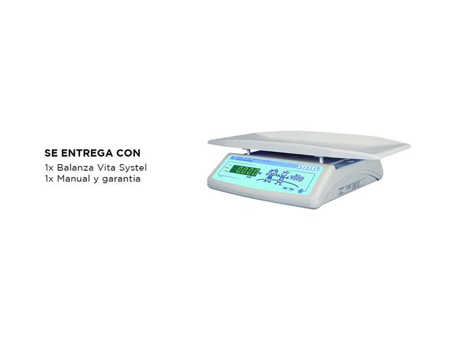 Balanza Digital Systel Pediatrica Vita 20kg Personas Mascotas - 4