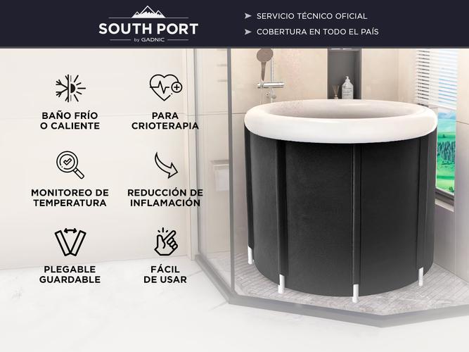 Bañera Portatil De Hielo Para Crioterapia Con Termometro South Port - 1