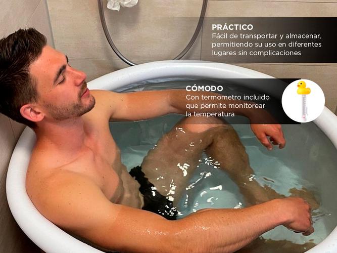 Bañera Portatil De Hielo Para Crioterapia Con Termometro South Port - 3