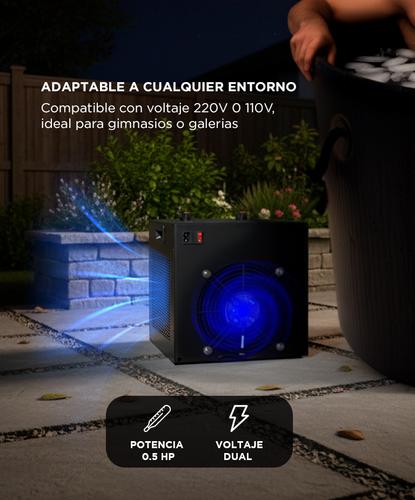 Aparato Enfriado de Agua Chiller Gadnic Crioterapia Baños Frios - 2