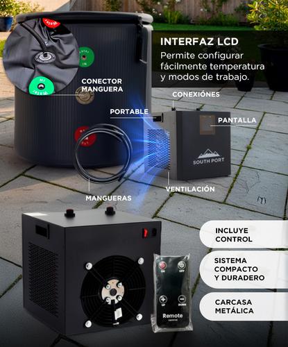 Bañera  Chiller  Filtro de Agua Gadnic Ideal Crioterapia Baño Frio con Hielo  - 3