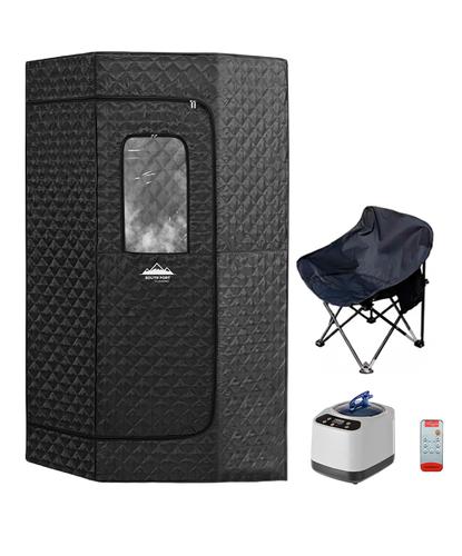 Sauna Portátil Gadnic Sauna de Vapor Hexagonal Con Silla Plegable 1200W - 6