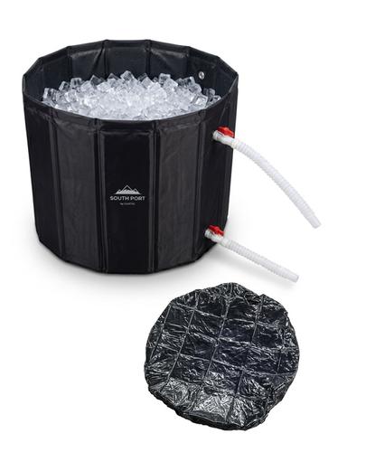 Bañera De Hielo Plegable South Port By Gadnic Estructura 12 Paneles Tela Oxford Malla PVC MDF 3 mm Tapa Termica Dos Valvulas Regulables Dos Mangueras Flexibles 52 cm  - 6