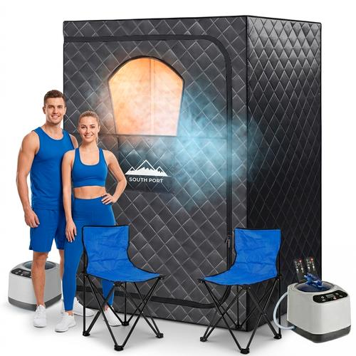 Sauna Portátil Doble Southport by Gadnic Con Vapor 1200W - 0