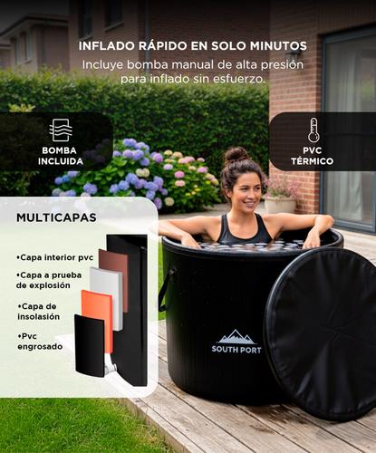 Bañera  Chiller  Filtro de Agua Gadnic Ideal Crioterapia Baño Frio con Hielo  - 2