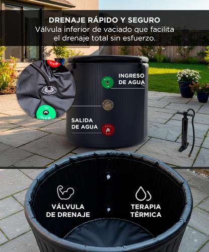 Bañera Crioterapia Inflable South Port by Gadnic Portátil Recuperación Muscular  - 3