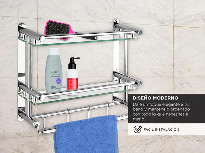 Organizador de Baño Gadnic BH01 Moderno Estante Porta Toalla - 2