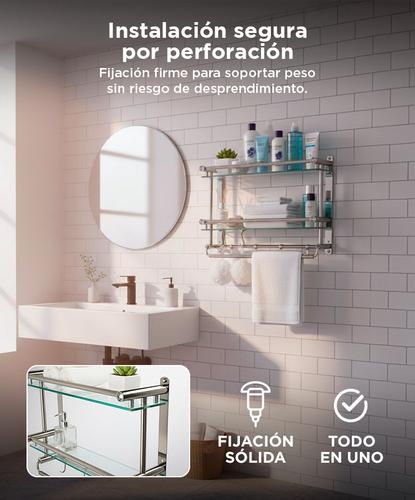Organizador de Baño Gadnic BH01 Moderno Estante Porta Toalla - 3