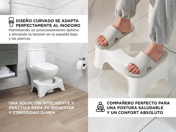 Banco De Baño Gadnic Taburete Ergonomico de Postura - 2