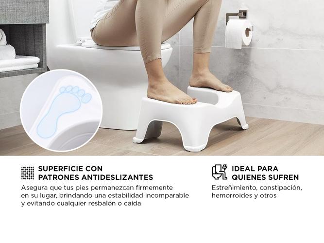 Banco De Baño Gadnic Taburete Ergonomico de Postura - 3