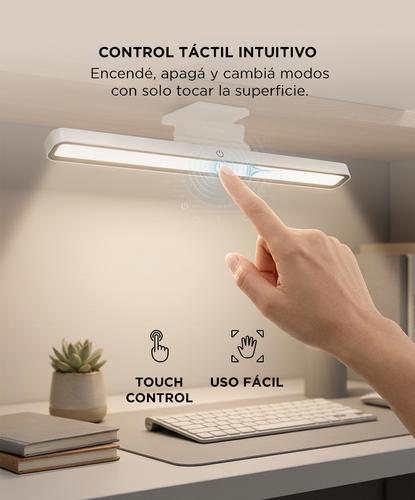 Luz LED Gadnic Magnética Recargable Adhesiva Regulable Fría Cálida - 3